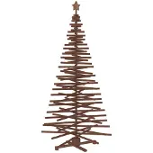 Syfax Holz Weihnachtsbaum KOTKA 210 cm Massives Kiefernholz