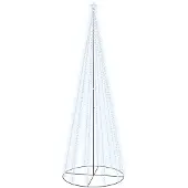 Syfax LED-Weihnachtsbaum Kegelform Kaltweiß 732 LEDs 160x500 cm