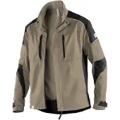 Kübler ACTIVIQ Jacke sandbraun/schwarz 4XL - 1250 5365-2599-4XL - sandbraun/schwarz