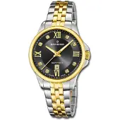 Candino Elegance Damen Uhr Analog Armbanduhr Edelstahl silber gold Elegant D3UC4767/5