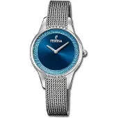 Festina Mademoiselle Damen Uhr F20494/2 Armbanduhr Edelstahl silber D3UF20494/2