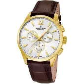Candino Sport Herren Uhr Analog Armbanduhr Edelstahl braun Luxus D3UC4518/E