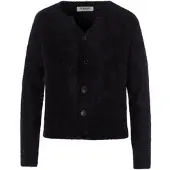 Peter Hahn Strickjacke aus 100% Kaschmir schwarz