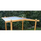 Promadino Sandkasten Multi Sonnendach blau