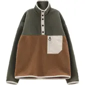 CMP Fleecepullover "MAN SWEAT", Oversize-Schnitt, Teddyfell, wärmend