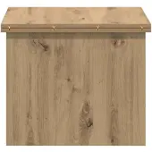 vidaXL Couchtisch Artisan-Eiche 55 x 54,5 x 45 cm Holzwerkstoff