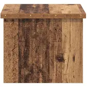 vidaXL Couchtisch Altholz 55 x 54,5 x 45 cm Holzwerkstoff