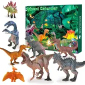 Generisch Adventskalender mit Dinosauriern, 2026, für Kinder, Jungen