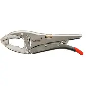 Ks Tools Gripzange, gezahnt, bewegliche Spannbacken, 0-85mm