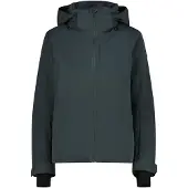 CMP Damen Skijacke Clima Protect mit abnehmarer Kapuze grün 42