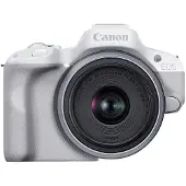 Canon EOS R50 Weiß + RF-S 18-45mm IS STM