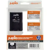 Jupio CSO1000, Lithium-Ion (Li-Ion), 2 Stück(e), Batterien enthalten