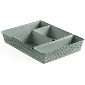 OEM Aufbewahrungsboxen Bohol, Set mit 5, Kunststoff, Grün