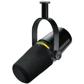 Shure MV7+ USB/XLR-Podcast-Mikrofon Schwarz