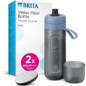 Brita Active blaue 2-Scheiben-Filterflasche