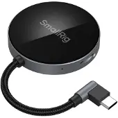 SmallRig 4870, MicroSD (TransFlash), MicroSDHC, MicroSDXC, SD, SDHC, SDXC, Schwarz, Silber, 312 Mbit/s, Aluminium, Glas, Polyvinylchlorid (PVC), USB 3.2 Gen 1 (3.1 Gen 1) Type-C, 169,7 mm