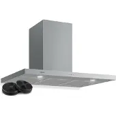 Klarstein Limelight Dunstabzugshaube 90cm Wandhaube 600m³/h Edelstahl