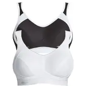 Anita Sport-BH "Sport BH extreme control", Damen, Gr. 90, Cup B, bunt (schwarz weiß), Stoff, Obermaterial: 76% Polyester PES. 19% Polyamid PA. 5% Elasthan EL., BHs Sport-BH