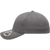 Myrtle beach Trendige 6 Panel Kappe ohne Verschluss MB6206 Gr. S/M dark-grey
