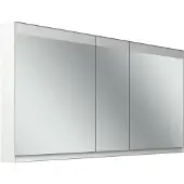 Schneider FILO HCL Spiegelschrank, Unterputz, Lichtband oben, 1495x147x759mm, 3 Türen, 2 Steckdosen