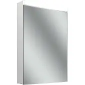 Schneider CARE LED-Spiegelschrank, 595x867mm, Türanschlag li., Beleuchtung oben, Steckdose re. unten innen, mit Spender, 193.063.02.0201, Ausführung: EU-Norm/Korpus weiss/3000K