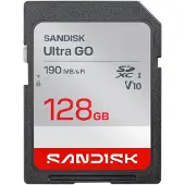 SanDisk SDXC Ultra Go 128GB 190 MB/s UHS-I- V10- U1- C10