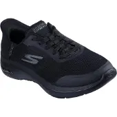 SKECHERS Sportliche Slipper Damen 736B6563686572735F313235333139 Schwarz 39 EU