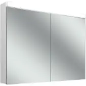 Schneider LOW basic 15 LED-Lichtspiegelschrank, 2 Türen 50/50cm, 995x147x747mm, 171.500.02.02, Ausführung: EU-Norm/Korpus weiss/4000K