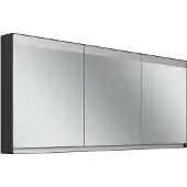 Schneider FILO HCL Spiegelschrank, Unterputz, Lichtband oben, 1795x147x759mm, 3 Türen, 2 Steckdosen