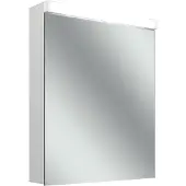 Schneider LOW basic 15 LED-Lichtspiegelschrank, eine Tür 50cm, wechselbarer Anschlag, 495x147x747mm, 171.450.02.0201, Ausführung: EU-Norm/Korpus weiss/3000K