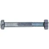 SCHMIDT'S Onlineshop ähnlich DIN601 Bauschrauben mit Muttern 4.8 verzinkt - 560 / 57 / SW24