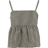 Urban Classics Tanktop "Ladies Striped Cotton Cami Top"