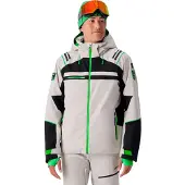 Spyder Titan Herren Skijacke mit abnehmbarer Kapuze grau S