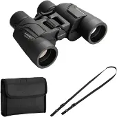 Olympus OM SYSTEM 8-16x40 S Zoom Fernglas - Naturbeobachtung & Sport - Schwarz