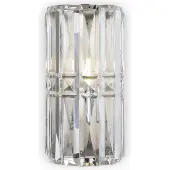 Maytoni Facet Wandleuchten MOD094WL-01CH 1xE14, Silber, aus Metall, exkl. Leuchtmittel