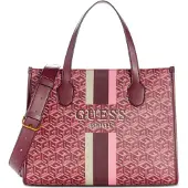 GUESS Damen Handtasche Silvana G Cube Logo HWSC8665220MTG