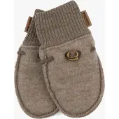 Mikk-Line - Kid's Wool Mittens - Handschuhe Gr 74/80 braun
