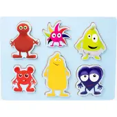 Babblarna Formenpuzzle 6 Figuren
