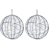Syfax Weihnachts-Finial-Licht 2 stk. 1900 LEDs Kaltweiß