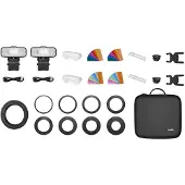 Godox Makro-Ringblitz-Zweilicht-Set MF-12