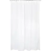 Evenes Duschvorhang EGZONA, Schneeweiß, 8 Ösen, 1.200 x 2.000 mm - 93 992 87