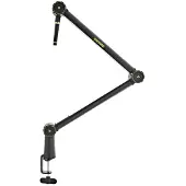 Gator Shure Deluxe Tisch-Mikrofonständer mit Gelenkarm