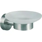 IP Solutions Seifenschale Axial mit Wandhalter, Edelstahl matt