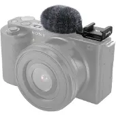 SmallRig Cold Shoe Adapter mit Windschutz für Sony ZV-E10 und ZV-1 3526