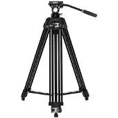Sirui EL-VT01 Aluminium Quick Release Video Stativ mit Fluid Videoneiger 190cm