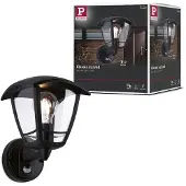 Paulmann Classic curved Sensor-Außenwandleuchte up