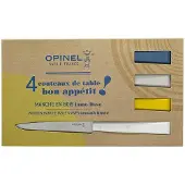 Opinel Bon Appetit 2040 Celestial, 4-teiliges Tafelmesser-Set