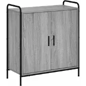 Syfax Sideboard Sonoma-Grau 97 x 33 x 81 cm Holzwerkstoff