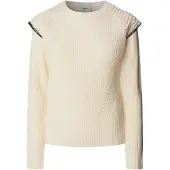 Pepe Jeans für Damen. PL7000214 Pullover Analia gebrochenes Weiß (M), Lässig, Acryl