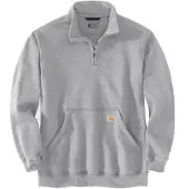Carhartt Marquette 1/4-Zip Mock-neck Sweatshirt heather gray (HGY) XL REG